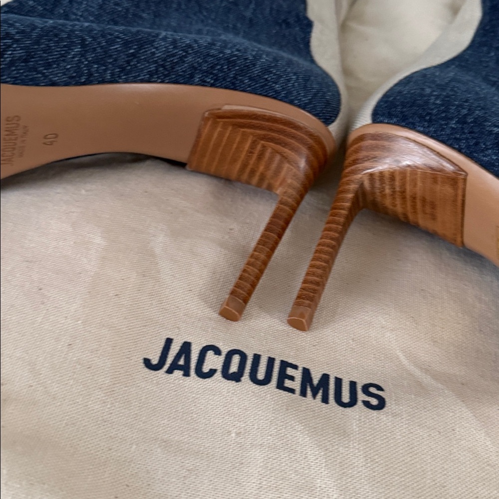 Never Worn Jacquemus Denim Boots - Picture 9 of 9
